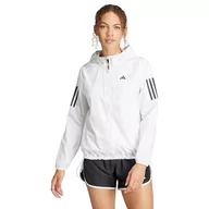Kurtki damskie - adidas Kurtka damska Own The Run, biały, M - miniaturka - grafika 1