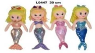 Lalki dla dziewczynek - Lalka Syrenka 30cm Mix - miniaturka - grafika 1
