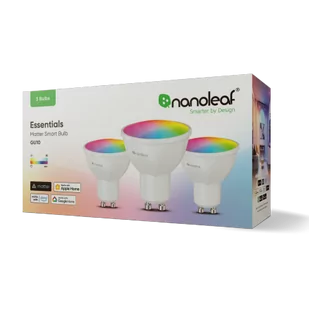 Nanoleaf Essentials Smart GU10 (Matter) 3 szt. - Systemy inteligentnych domów - miniaturka - grafika 2