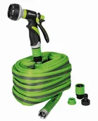 Węże ogrodowe i zraszacze - Wąż ogrodowy rozciągliwy z pistoletem o 8 trybach RIBIMEX - miniaturka - grafika 1