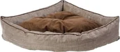 Legowiska dla psów - Diversa Diversa Legowisko Corner M brąz - miniaturka - grafika 1