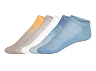 Skarpetki damskie - esmara® Skarpetki stopki damskie (Żółty/szary/biały/niebieski, 35-38) - miniaturka - grafika 1