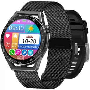 Rubicon RNCE88 Stalowo-czarny - Smartwatch - miniaturka - grafika 1