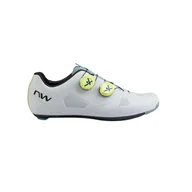 Buty rowerowe - Buty rowerowe szosowe NORTHWAVE Revolution jasny szary - miniaturka - grafika 1