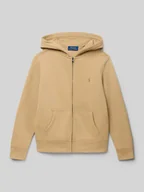 Swetry dla chłopców - Bluza rozpinana o kroju regular fit z wyhaftowanym logo model ‘Tops’ - miniaturka - grafika 1