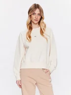 Bluzy damskie - New Balance Bluza WT31500 Écru Oversize - miniaturka - grafika 1