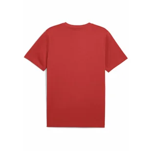 Męska koszulka Essentials Logo Lab PUMA Red Fire - Koszulki sportowe męskie - miniaturka - grafika 1