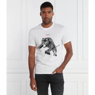 Koszulki męskie - HUGO T-shirt Darpione | Regular Fit - miniaturka - grafika 1