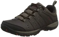 Buty trekkingowe męskie - Buty trekkingowe Columbia Woodburn II Low Waterproof Cordovan/Garne Red 45 - miniaturka - grafika 1