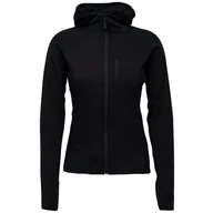 Bluzy sportowe damskie - Bluza damska Black Diamond W Coefficient Lt Hybrid Hoody Rozmiar: L / Kolor: czarny - miniaturka - grafika 1