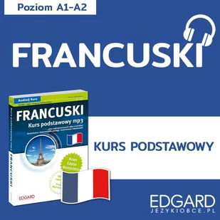 Francuski. Kurs podstawowy - Audiobooki do nauki języków - miniaturka - grafika 1