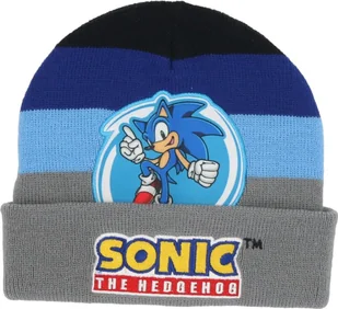 Czapka zimowa Sonic Wygodna i ciepła czapka dla dzieci Grey - Czapki dla dzieci - miniaturka - grafika 1