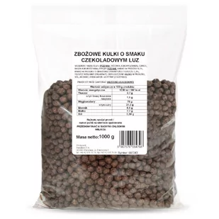 Bakalland Kulki kakaowe zbożowe 1 kg - Płatki śniadaniowe i musli - miniaturka - grafika 1