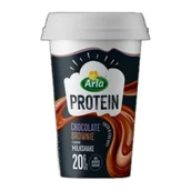 Soki i napoje niegazowane - Arla Protein Milkshake Czekoladowe Brownie 200 ml - miniaturka - grafika 1