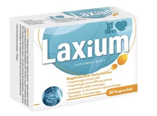 WegaFarm Laxium, Suplement diety, 30 kapsułek - Witaminy i minerały - miniaturka - grafika 1