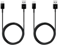 Kable USB - Samsung USB-A - USB-C 2 szt. czarny - miniaturka - grafika 1
