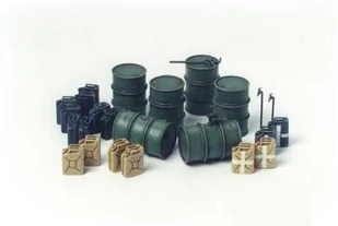 Tamiya Militaria w skali 1:35 Beczki i karnistry, niemieckie 35186 - Zabawki zdalnie sterowane - miniaturka - grafika 3