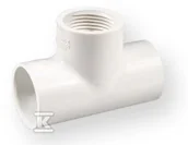 Łączniki, trójniki, kształtki - Trójnik nakrętny KW/KW/GW PVC-U 1" - miniaturka - grafika 1