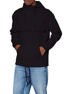 Bluzy męskie - Build Your Brand Męska bluza z kapturem Sweat Pull Over Hoody Hooded bluza dla mężczyzn z kieszenią na brzuch w 3 kolorach, rozmiary S - 5XL - grafika 1