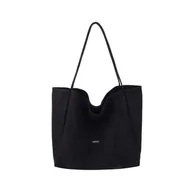 Biżuteria dla dzieci - Torba Materiałowa Minimalistyczna Duża Tp15Cz - miniaturka - grafika 1