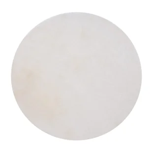 Dywan sztuczna skóra królika Bianca beżowy okrągły śr. 100 cm Inspire - Dywany - miniaturka - grafika 1