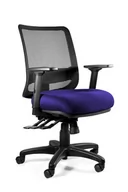 Fotele i krzesła biurowe - Fotel ergonomiczny, biurowy, Saga Plus M, navyblue - miniaturka - grafika 1