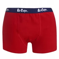 Majtki męskie - Lee Cooper Bokserki Męskie 9542 Red Navy L - miniaturka - grafika 1