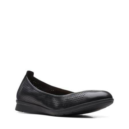 Clarks Jenette Ease [black leather] - rozmiar 38