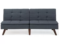 Sofy i kanapy - Sofa Rozkładana Szara Ronne - miniaturka - grafika 1