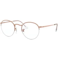 Okulary korekcyjne, oprawki, szkła - Ray-Ban® 3947V 3094 51 Round Gaze - miniaturka - grafika 1