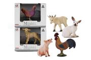 Figurki dla dzieci - Farma Zestaw Zwierzęta 6 Wzorów 143540 Mix Cena Za 1 Szt Artyk - miniaturka - grafika 1