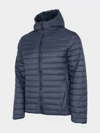 Kurtki męskie - 4F, Kurtka męska zimowa, Granat, H4Z22-KUMP004, rozmiar M - miniaturka - grafika 1