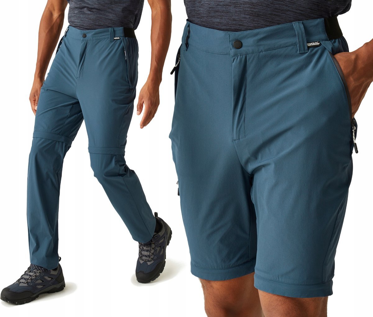 Turystyczne spodnie Regatta z odpinanymi nogawkami 2w1 RMJ307R ZV7 UK 32