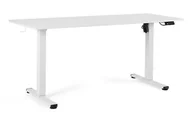 Biurka - Biurko Metis - Stelaż i Blat - 160x60 cm Biały - miniaturka - grafika 1