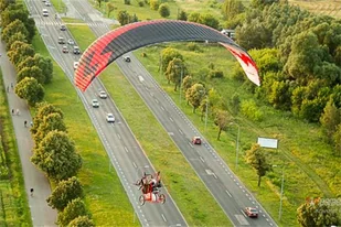 Lot Motoparalotnią Dla Dwojga w Warszawie - Czasopisma - miniaturka - grafika 1