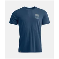 Koszulki sportowe męskie - Męska koszulka Ortovox 150 Cool Mtn Mission Ts M Rozmiar: XL / Kolor: ciemnoniebieski - miniaturka - grafika 1