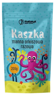Kaszka manna orkiszowa razowa 200g - Płatki śniadaniowe i musli - miniaturka - grafika 1