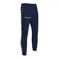 Spodnie męskie - Givova Givova Spodnie męskie Tricot czarny czarny XL BA09 - miniaturka - grafika 1