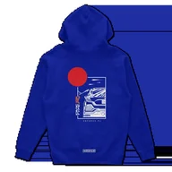 Odzież do sportów motorowych - Bluza z kapturem Honda Civic Type R niebieska-3XL - miniaturka - grafika 1