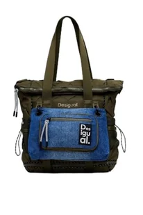 Desigual Women's Accessories nylonowy plecak Big, zielony, jeden rozmiar - Torebki damskie - miniaturka - grafika 1