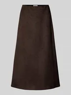 Spódnice - Spódnica midi z imitacji skóry model ‘URA’ - miniaturka - grafika 1