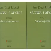 Filologia i językoznawstwo - Biblioteka Więzi Słowa i myśli. Tomy I-II. Szkice o poezji. Szkice rozproszone - Lipski Jan Józef - miniaturka - grafika 1