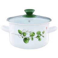 Garnki - Garnek EMALIA OLKUSZ Eukaliptus 20 cm - miniaturka - grafika 1