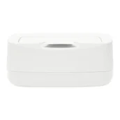 Chusteczki nawilżane - BEBE-JOU Pojemnik na mokre chusteczki Silk White - miniaturka - grafika 1