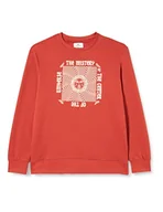Bluzy męskie - Springfield Bluza męska, pomarańczowa, S, pomarańczowy, S - miniaturka - grafika 1