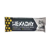 Przekąski dla dzieci - Baton Proteinowy Kawa i Wanilia Hexaday 45g Łysoń - miniaturka - grafika 1