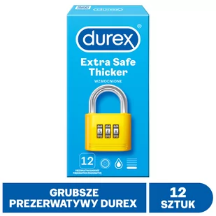 Durex Extra Safe 12 szt. - Prezerwatywy - miniaturka - grafika 1