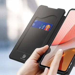 Dux Ducis Skin X kabura etui pokrowiec z klapką Samsung Galaxy A72 4G czarny - Etui i futerały do telefonów - miniaturka - grafika 8