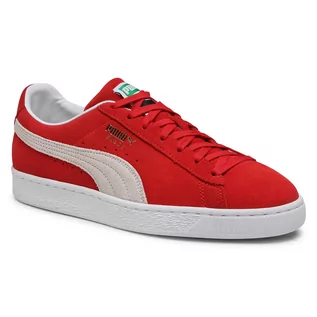 Sneakersy damskie - Puma Sneakersy Suede Classic XXL 374915 02 High Risk Red White - grafika 1