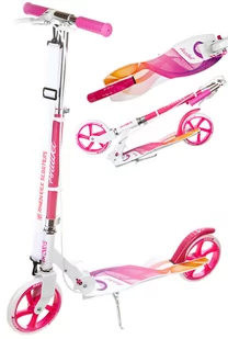 Hulajnoga klasyczna Raven Anabel Orange/Pink 200mm z hamulcem - Kaski rowerowe - miniaturka - grafika 1